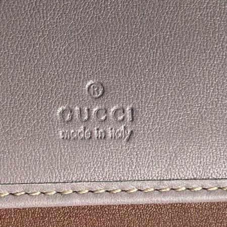  GUCCI グッチ 三つ折り長財布 294977 ブラウン 箱付