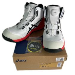 ■■ asics アシックス 安全靴 26.5cm WINJOB ウィンジョブ CP304 BOA 1271A030 ホワイトxブラック Sランク