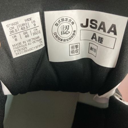  asics アシックス 安全靴 26.5cm WINJOB ウィンジョブ CP304 BOA 1271A030 ホワイトxブラック