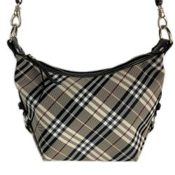 ■■ BURBERRY BLUE LABEL バーバリーブルーレーベル ショルダーバッグ ノバチェック柄 ZAE17-700-40 ベージュ Bランク
