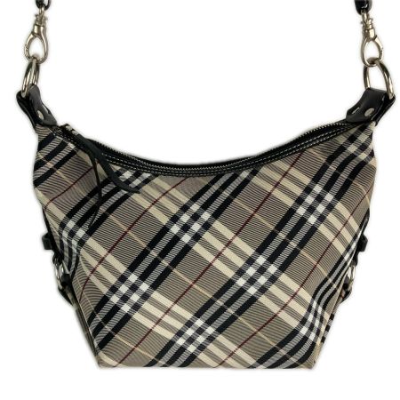  BURBERRY BLUE LABEL バーバリーブルーレーベル ショルダーバッグ ノバチェック柄 ZAE17-700-40 ベージュ