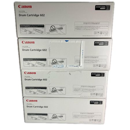  CANON キャノン インクカートリッジ ドラムカートリッジ602 4色セット ブラック/シアン/マゼンタ/イエロー