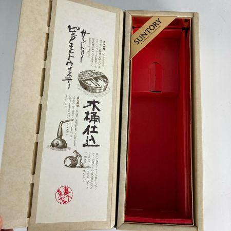 【北海道内限定発送】 SUNTORY サントリー ピュアモルトウィスキー 木桶仕込 1981年 750ml 43% 未開栓