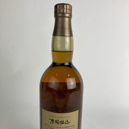 【北海道内限定発送】 SUNTORY サントリー ピュアモルトウィスキー 木桶仕込 1981年 750ml 43% 未開栓