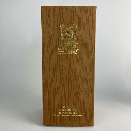【北海道内限定発送】 十勝ワイン 十勝ブランデー 島梟 北海道熟成30年 700ml 40％ 未開栓