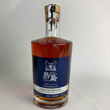 【北海道内限定発送】 十勝ワイン 十勝ブランデー 島梟 北海道熟成30年 700ml 40％ 未開栓