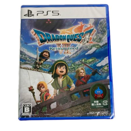   ドラゴンクエスVII Reimagined DRAGON QUEST7 PS5ソフト 早期購入特典付 未開封
