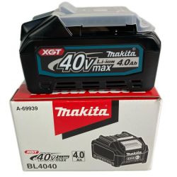 ■■ MAKITA マキタ リチウムイオンバッテリー 40v 4.0Ah  BL4040 ブラック Sランク