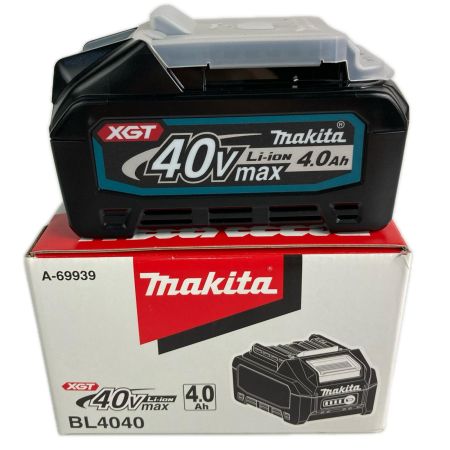  MAKITA マキタ リチウムイオンバッテリー 40v 4.0Ah  BL4040 ブラック