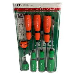 ■■ KTC ケーティーシー ソフトドライバセット 貫通タイプ８本組 TD2798 未開封 Nランク
