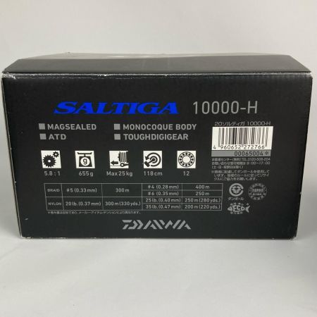 DAIWA ダイワ スピニングリール 20ソルティガ 10000-H 10000-H 箱・リールポーチ付き