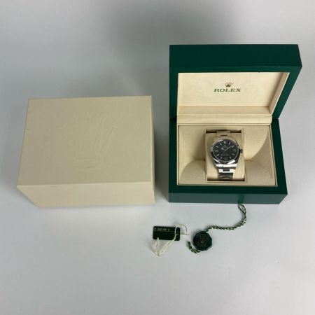 ROLEX ロレックス 腕時計 エクスプローラI 214270 自動巻き ステンレススチール 214270 ブラック 箱付
