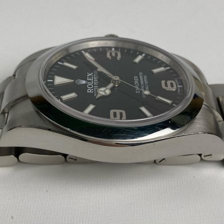 ROLEX ロレックス 腕時計 エクスプローラI 214270 自動巻き ステンレススチール 214270 ブラック 箱付