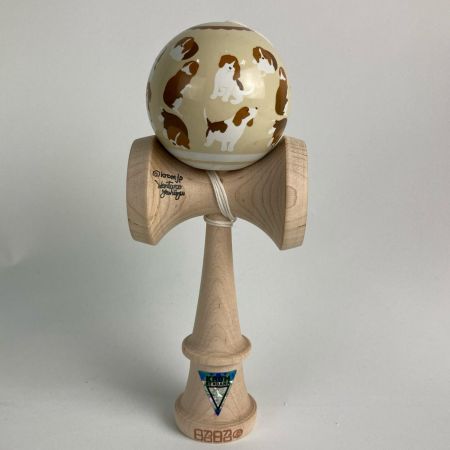  KROM けん玉 SOSOHAN 犬モチーフ