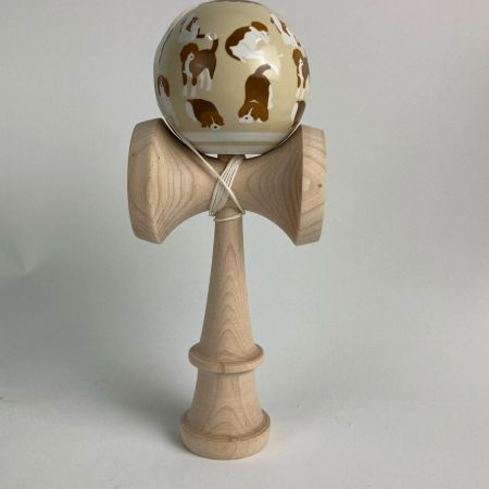  KROM けん玉 SOSOHAN 犬モチーフ
