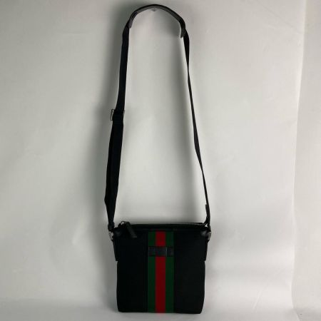  GUCCI グッチ シェリーライン ショルダーバッグ アウトレット品 631195 ブラック