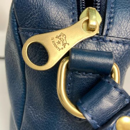  IL BISONTE イルビゾンテ ショルダーバッグ 牛革 MATILDE クロスボディ BCR199 ネイビー 布袋付