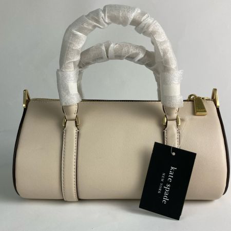  Kate Spade ケイトスペード スペード アイコン スモール バレル バッグ ショルダーバッグ KJ920 ミルクグラス