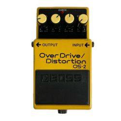 BOSS ボス エフェクター OverDrive Distortion OS-02 イエロー Bランク