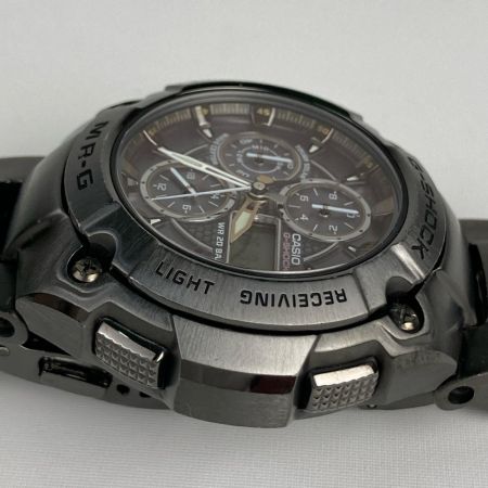 CASIO カシオ 腕時計 G-SHOCK 電波ソーラー 本体のみ チタン MRG-7100BJ ブラック 稼働品