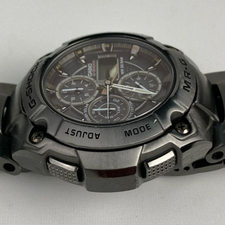 CASIO カシオ 腕時計 G-SHOCK 電波ソーラー 本体のみ チタン MRG-7100BJ ブラック 稼働品