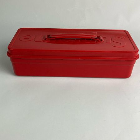 Supreme x TOYO スチール型ツールボックス 東洋スチール OB22 15E 工具箱 T-320 レッド