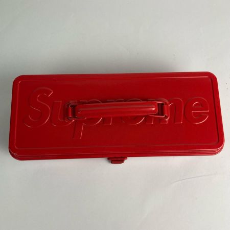 Supreme x TOYO スチール型ツールボックス 東洋スチール OB22 15E 工具箱 T-320 レッド