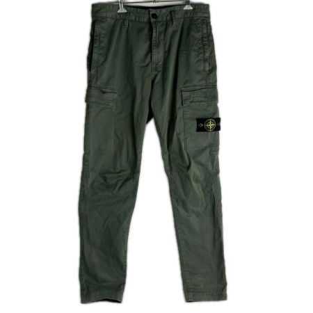 STONE ISLAND ストーンアイランド REGULAR TAPERED カーゴパンツ 30インチ 801530404 カーキ