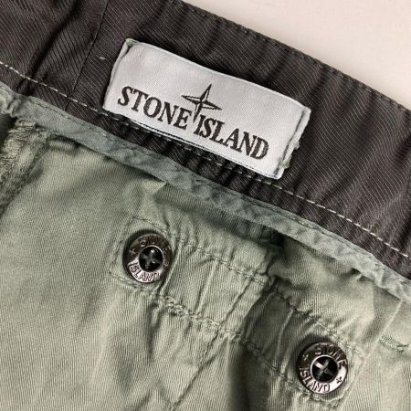 STONE ISLAND ストーンアイランド REGULAR TAPERED カーゴパンツ 30インチ 801530404 カーキ