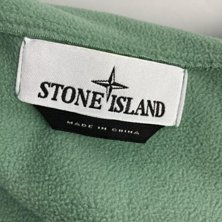 STONE ISLAND ストーンアイランド Mサイズ フード付きソフトシェルジャケット Q0122 V0055/セージグリーン