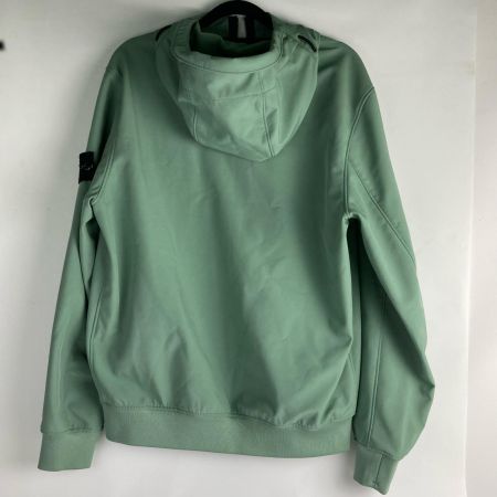 STONE ISLAND ストーンアイランド Mサイズ フード付きソフトシェルジャケット Q0122 V0055/セージグリーン
