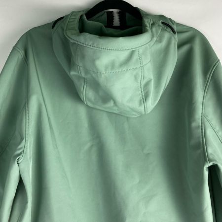 STONE ISLAND ストーンアイランド Mサイズ フード付きソフトシェルジャケット Q0122 V0055/セージグリーン