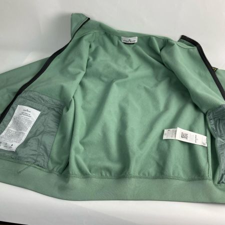 STONE ISLAND ストーンアイランド Mサイズ フード付きソフトシェルジャケット Q0122 V0055/セージグリーン