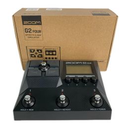 ZOOM ズーム マルチエフェクター G2 FOUR アダプター付 Aランク
