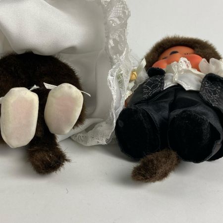 モンチッチ 30周年記念 ウェディングドールセット 新郎新婦ペア 箱なし
