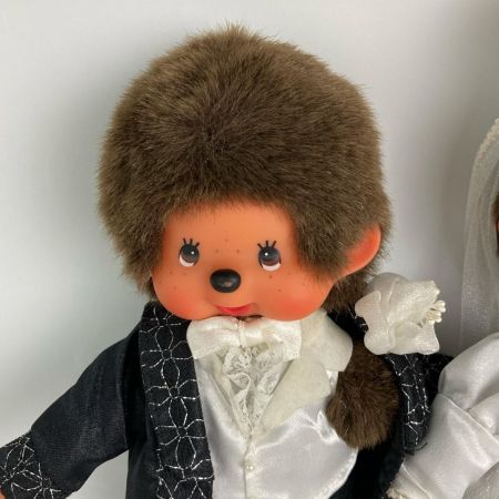 モンチッチ 30周年記念 ウェディングドールセット 新郎新婦ペア 箱なし