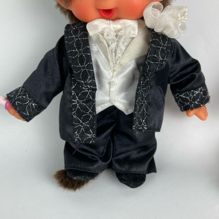 モンチッチ 30周年記念 ウェディングドールセット 新郎新婦ペア 箱なし