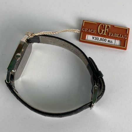 GRACE FABLIAU(グレース ファブリオ) 腕時計 ワールドタイム WTZ2 ブラック 稼動品/タグ・説明書付