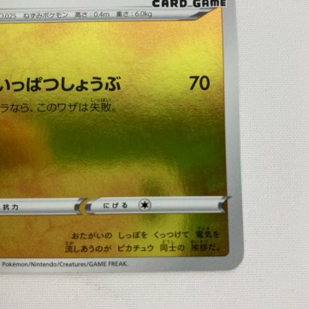 ポケモンカード 208/S-P ピカチュウ PROMO YU NAGABA