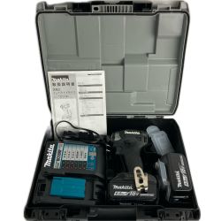 MAKITA マキタ 充電式インパクトドライバ 18V  TD173DRGXB ブラック 充電器・充電池2個・ケース付 Bランク