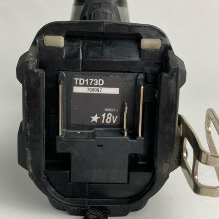 MAKITA マキタ 充電式インパクトドライバ 18V  TD173DRGXB ブラック 充電器・充電池2個・ケース付