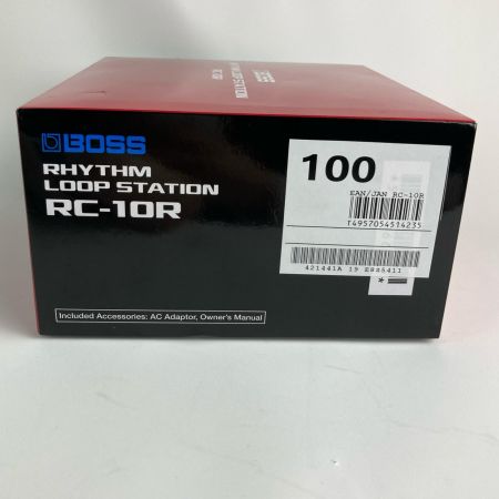 BOSS ボス エフェクター Rhythm Loop Station RC-10R RC-10R 箱・アダプタ付