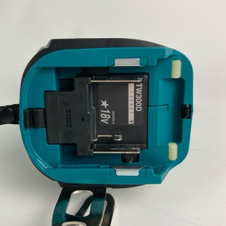 MAKITA マキタ インパクトレンチ 18v 6.0Ah 充電器・バッテリー２個付 TW300DRGX ブルー