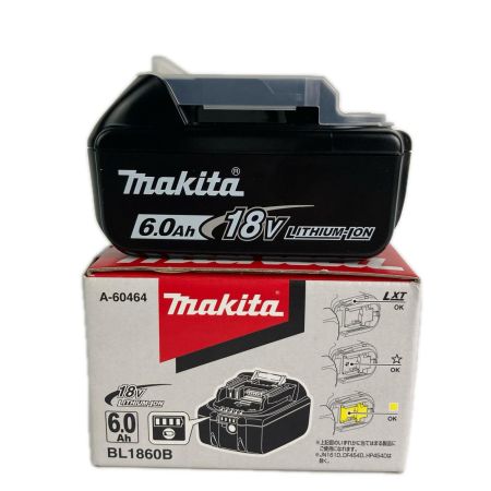 MAKITA マキタ リチウムイオンバッテリー 18v 6.0Ah BL1860B ブラック