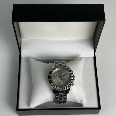 Christian Dior クリスチャンディオール 腕時計 クロノグラフ ステンレススチール ダイヤベゼル CD114313