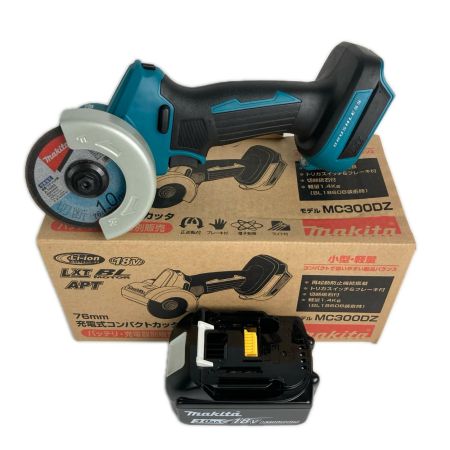 MAKITA マキタ 充電式コンパクトカッタ コードレス式 18v MC300D＋BL1830B ブルー バッテリー1個付