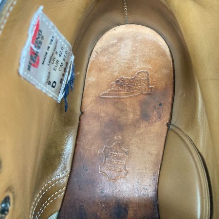 RED WING レッドウィング メンズ ポストマンチャッカ SIZE 27cm ブラック