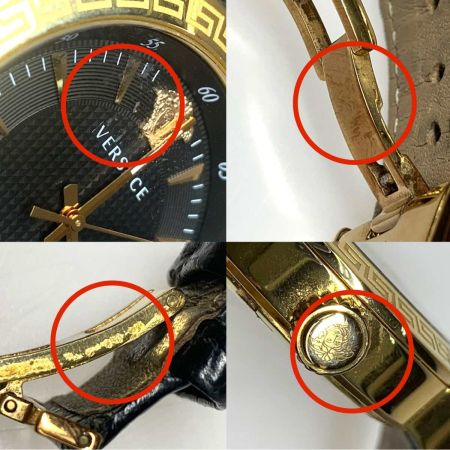   VERSACE　ヴェルサーチ　ブラック・インペリアル　クォーツ　35周年記念