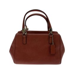 ●● COACH コーチ  2WAYショルダーバッグ  レッド Bランク