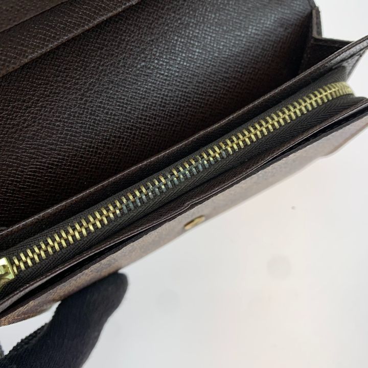 LOUIS VUITTON ルイヴィトン ダミエ ポルト フォイユ トレゾール